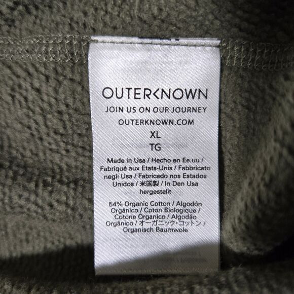 Outerknown Hightide Terry Cloth Sweatpants Joggers Cotton Mens XL Made In USA - Picture 9 of 12